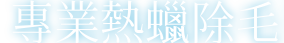 專業熱蠟除毛
